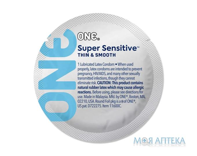 Презервативи One Super Sensitive ультратонкий №1