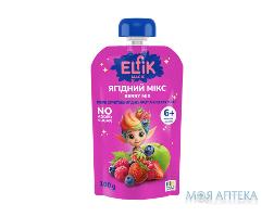 Пюре фруктово-ягодное детское ELFIK MAGIC (Эльфик меджик) Ягодный микс 100 г