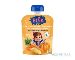 Пюре Elfik Magic Картопля Гарбуз Морква 80 г