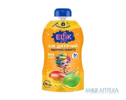 Сік Elfik Magic Яблуко Манго без цукру 175 мл
