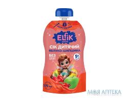 Сок фруктовый детский ELFIK MAGIC (Эльфик Меджик) Яблоко-шиповник с 5-ти месяцев no spill-pack 175 мл
