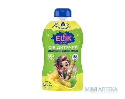 СОК ELFIK MAGIC ЯБЛОКО-ВИНОГРАД БЕЗ САХАРА ДЛЯ ДЕТЕЙ С 5 МЕСЯЦЕВ 175 МЛ