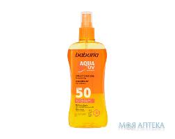 Спрей Babaria (Бабарія) сонцезахисний двофазний Аква SPF50 200мл