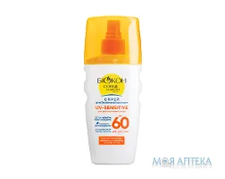 Біокон Спрей для безпечної засмаги UV-Sensitive для фоточутливої шкіри SPF60 160 мл
