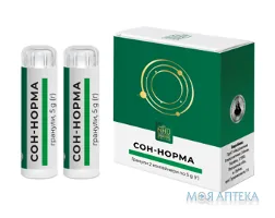 Сон-Норма гранули по 5 г №2 у конт. з дозат.