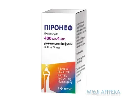 Піронеф розчин д/інф. 100 мг/мл по 4 мл (400 мг) №1 у флак.