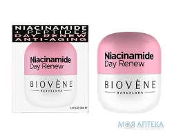 Біовен (Biovene) Крем для обличчя відновлюючий з ніацинамідом денний 50 мл
