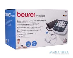 Тонометр Beurer (Бойрер) BM 40 автоматичний з мережним адаптером