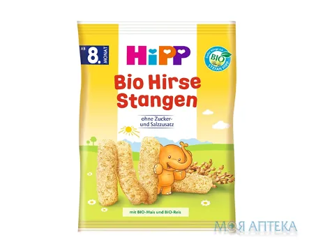 HiPP (Хіпп) Палички органічні мультизлакові з 8 місяців, 30 г