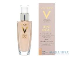 Vichy Teint Ideal (Віші Теін Ідеаль) Тональний флюїд для нормальної та комбінованої шкіри тон 35 30мл