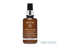 Apivita Cleansing Milk (Апівіта) Очищувальне молочко 3 в 1 для обличчя та очей з ромашкою та медом 200 мл