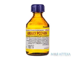 Аміаку розчин д/зовн. заст. 10 % по 40 мл у флак.