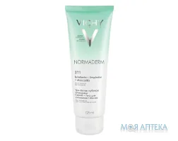 Vichy Normaderm (Віші Нормадерм) Очищення 3 в 1 СКРАБ ДЛЯ ОБЛИЧЧЯ- засіб для очищення 3 В 1 125 мл