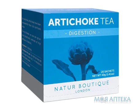 Артишок Органічний Natur Boutique 1,5 г фільтр-пакет №20