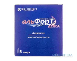 Альфорт Декса р-н д/ін. 50 мг/2 мл амп. №5