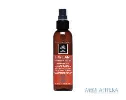 Apivita Suncare (Апивита Санкеа) Солнцезащитное масло для волос с подсолнечником и абиссинским маслом. 150 мл