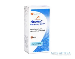 Аваміс спрей наз., доз., 27,5 мкг/дозу по 120 доз у флак.